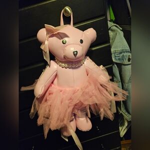 Ballerina Teddy Bear Backpack